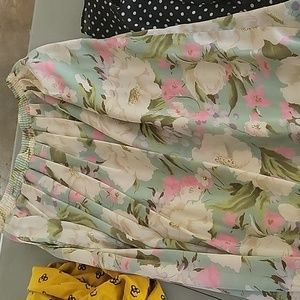 Vintage floral skirt